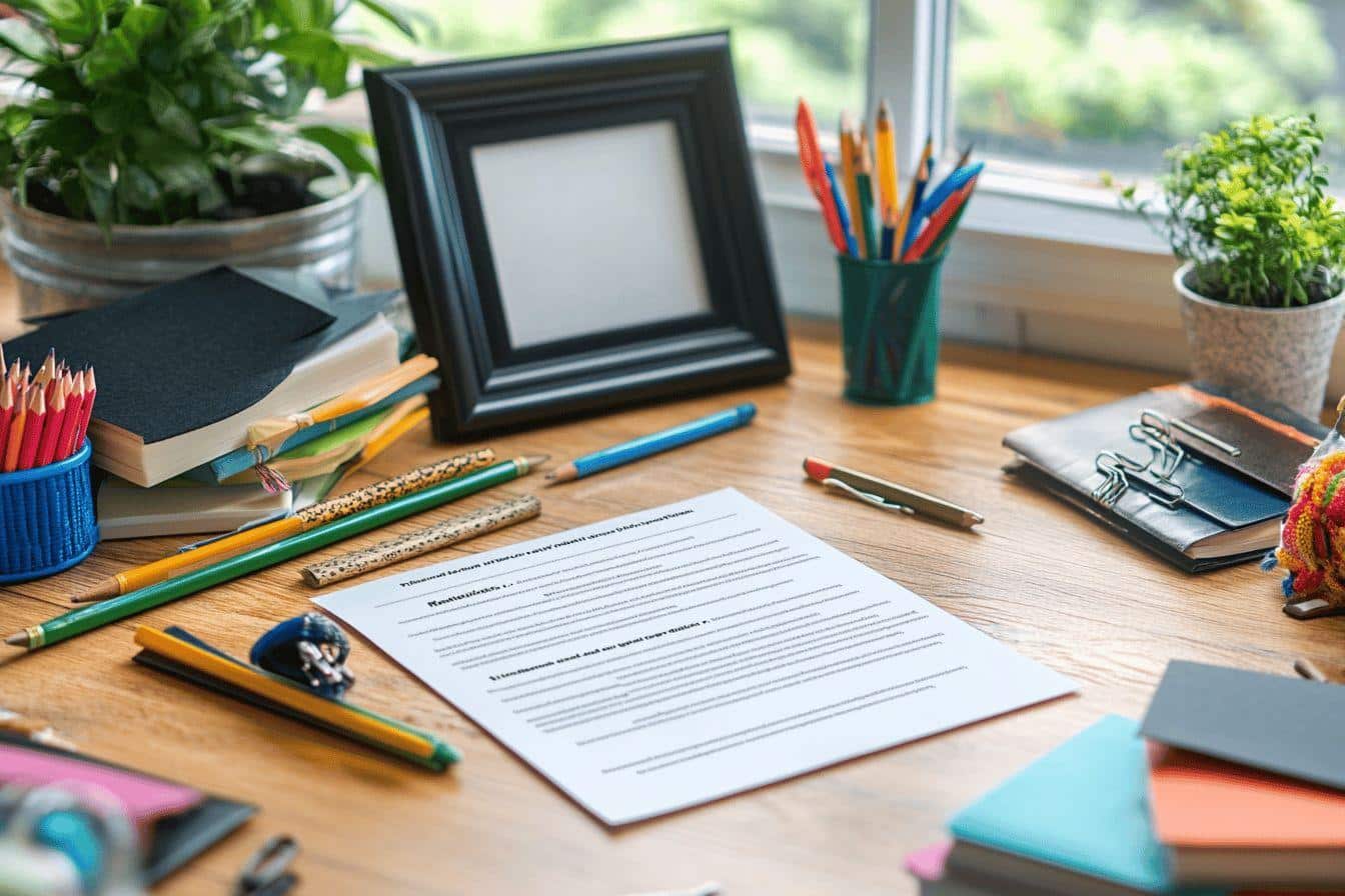 Lettre de démission pour lycée : modèle simple à copier pour un poste en lycée